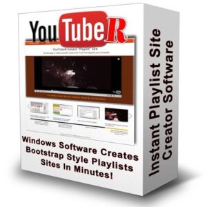 YouTube Playlist Site Creator (MRR)