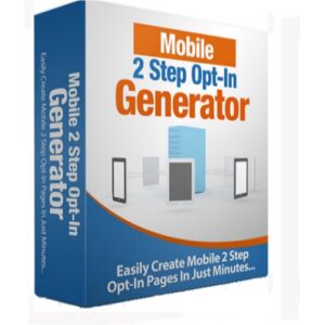 Mobile 2-Step Opt-in Generator Software